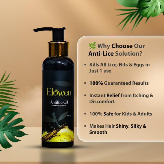 Anti Lice & Nits Treatment Oil | For Kids & Adults